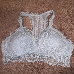 aerie blue bralette